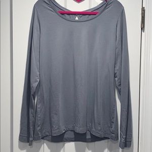 Columbia Omni-Wick Long Sleeve - Gray Large